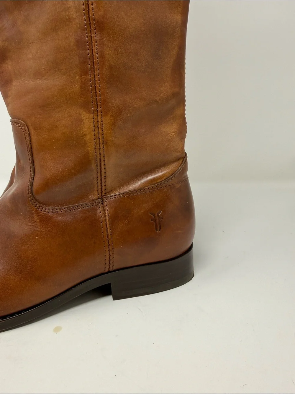 Frye Brown Leather Over-the-Knee Boots